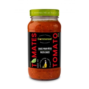 Sauce Tomates & Basilic - Commensal (Copie)