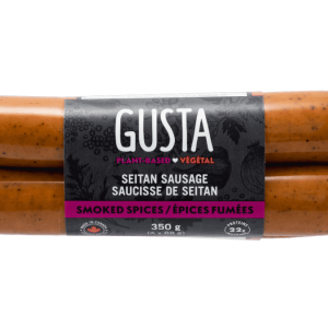 Saucisses de seitan aux épices fumées - Gusta Foods (Copie)