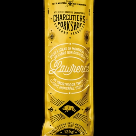 Saucisson sec artisanal - Épices à steak de Montréal - Pork Shop 2