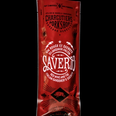 Saucisson sec artisanal - Vin rouge  - Pork Shop