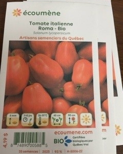 Semences - tomates italiennes (Copie)