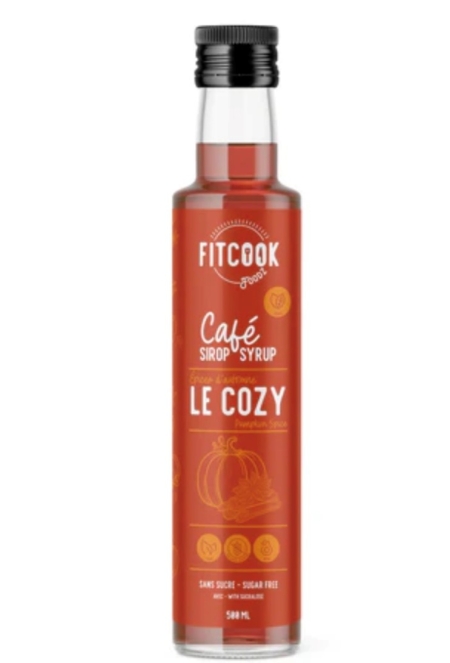 Sirop à café - Le cozy - Épices d'automne - FITCOOK FOODZ