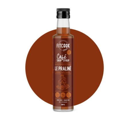 Sirop à café - Le praliné - FITCOOK FOODZ