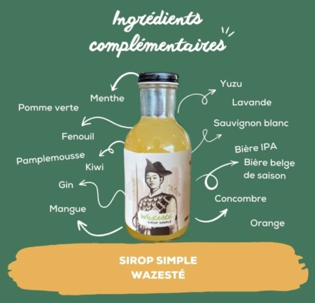 Sirop simple - Wazesté - 100ml 1