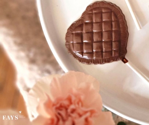 Suçon St-Valentin - Chocolat noir 70%- Fays terroir chocolaté (Copie)
