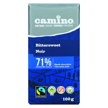 Tablette de chocolat noir 71% - Camino 3