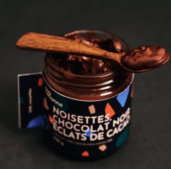 Tartinade noisettes - Chocolat noir& éclats de cacao - Allo simonne 1