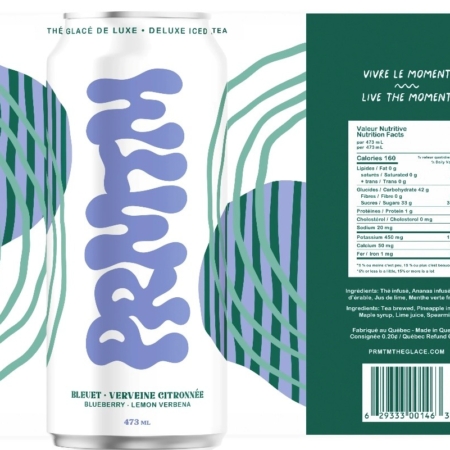 Thé glacé bleuet verveine - PRMTM