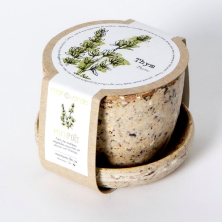 Thym - pot fibres recyclées - Mano Verda
