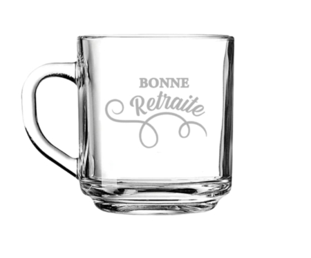 Verre à vin sans pied - Ménopause