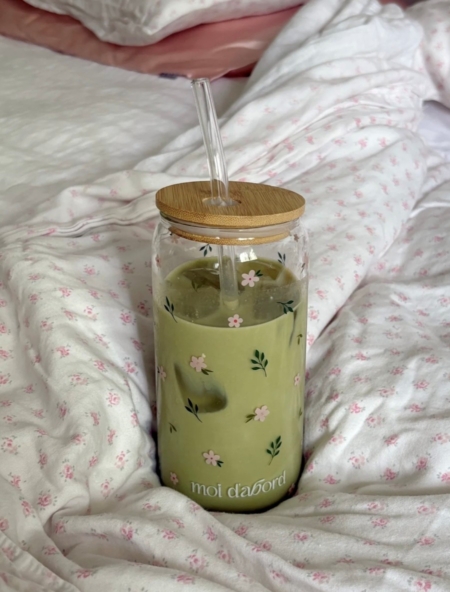 Verre fleurs sauvages - Moi d'abord 1